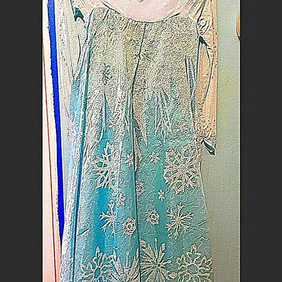 Disney Elsa Frozen Dress size 9-10 - Picture 14 of 16